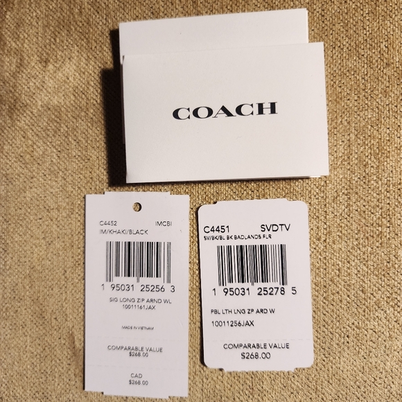 Coach long zip wallet - Picture 7 of 7